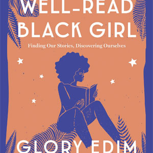 Author Glory Edim in her anthology of Well-Read Black Girl