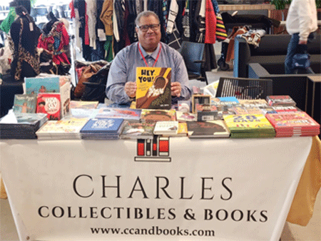 Charles Young the owner of Charles Collectibles and Book is a native of the District of Columbia and a graduate of a historical HBCU The University of the District of Columbia