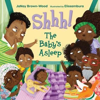Children’s book author JaNay Brown-Wood Shhh! The Baby’s Asleep