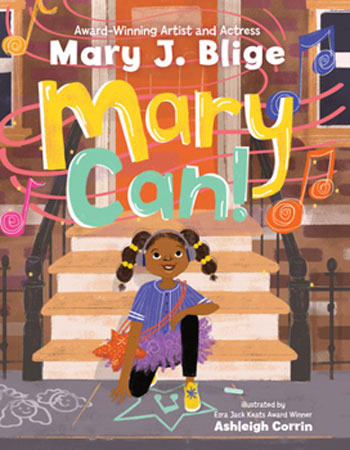 Author Grammy Award winning singe, actress and artists Mary J. Blige with her book Mary Can'.