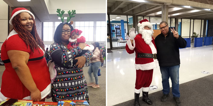 Photos from the 2023 Soulful Santa Extravaganza Event Comes to The City of Southfield - Charles Young owner of Charles Collectibles and Books LLC