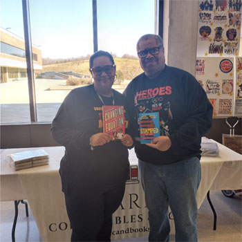 Photos from the City Of Southfield 2024 Black History Month Kick Off - Charles Young owner of Charles Collectibles and Books LLC